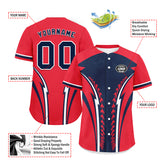 Custom Personalized Authentic Baseball Jersey BSBJ01-E023019-18